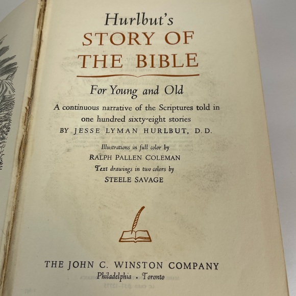 Hurlbut’s Story Of The Bible 1957 - Picture 6 of 6